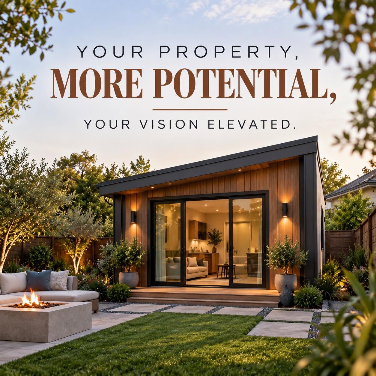 Luxury contemporary ADU concept